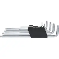 Ks Tools 1512470 Haakse schroevendraaierset TS 10, TS 15, TS 20, TS 25, TS 27, TS 30, TS 40, TS 45, TS 50 9-delig