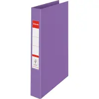 Esselte Colour'Breeze ringmap, 2 ringen, PP, ft A4, met harde kaft, lavendel - 10 stuks