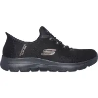 SKECHERS Slip-on 'Summits - Classy Night' oranje / rosa / zwart