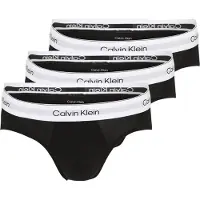Calvin Klein Jeans Underwear Slip zwart / wit