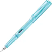 Lamy Safari Spring Special Edition vulpen Aqua Sky met Medium penpunt