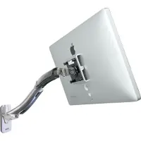 Ergotron Wandbeugel voor LCD-schermen / LCD-schermen tot 30 inch / Draagvermogen 6,3 kg - 13,6 kg / Hoogteverstelling 13 cm / Kantelhoek 80° / Rotatie 180° / Zwenkbereik 180° / MIS-D/E