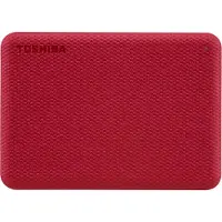 Toshiba Canvio Advance HDD 4TB Rood Externe harde schijf, USB 3.2 Gen 1x1 (5 Gbit/s)