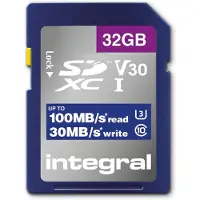 Integral SDXC kaart | | 32 GB (Class 10)