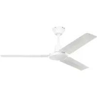CasaFan Tristar II 120 WE Plafondventilator 70 W (Ø x h) 122 cm x 225 mm Wit Met wintermodus