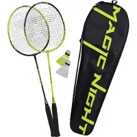 Talbot Torro - Badminton Set Magic Night Led zwart/geel