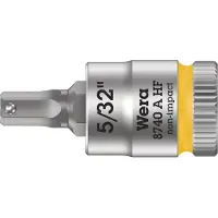Wera 8740 A 05003385001 Inbus Dopsleutelinzetstuk 5/32 1/4 (6.3 mm)