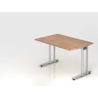 Hjh OFFICE PRO NANO 12 S - 120x80 Walnoot/Zilver