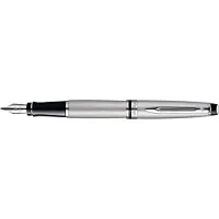 Waterman Expert-vulpen | Roestvrij staal met chromen rand | Medium penpunt | Cadeauverpakking