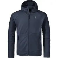 Schöffel Funktionele fleece-jas 'Cascata' ultramarine blauw / wit