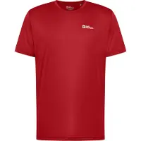 Jack Wolfskin Tech T-shirt Met Korte Mouwen Rood S Man