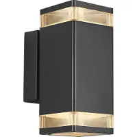 Nordlux Elm Double 45331003 Wandlamp GU10 Zwart