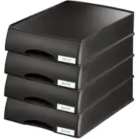 Leitz Brievenbak M-Lade A4 zwart