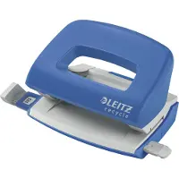 Leitz NeXXt Recycle 2 Gaten Perforator Kunststof, Metaal 10 Vellen 50100035 Blauw A4