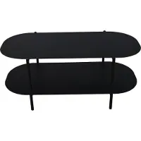En.casa Salontafel 'Enebakk', 112 x 62 x 40,5 cm, zwart