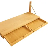 En.casa Wandrek Tingvoll 176x147x34 cm bamboe naturel []