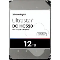Western Digital WD Ultrastar DC HC520 12TB 3.5 HDD SATA 512E ISE 7200RPM Helium 0F29590/HUH721212ALE600