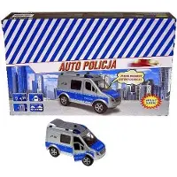 HKG Politiebus Speelgoed - Metalen en Kunststof Auto