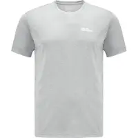 Jack Wolfskin Vonnan T-shirt Met Korte Mouwen Grijs XL Man