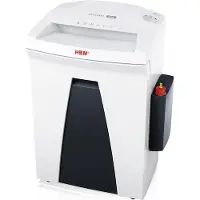 HSM SECURIO B24 papiervernietiger, veiligheidsniveau 7, deeltjes 1 x 5 mm, 4 vel, wit