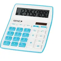 Genie Bureaurekenmachine 840 B 10-cijferige display Blauw