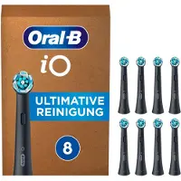 Oral-B iO Ultimate Clean Zwart met kleurindicator (8 stuks)