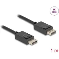 DeLOCK DisplayPort kabel | DP2.1 (10K 60Hz) | UHBR10 (40Gbit/s) | 1 meter