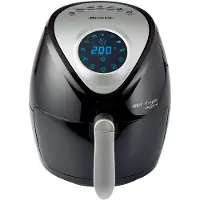 Ariete 4616/00 Enkel 3,5 l Vrijstaand 1300 W Heteluchtfriteuse Zwart, Zilver