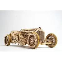 Ugears Houten 3D Model - U-9 Grand Prix Car