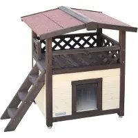 Kerbl Deluxe, Buiten, Hout, Bruin, Rood, Geel, 570 mm, 880 mm, 770 mm