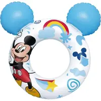Bestway Opblaasartikel voor Zwembad Bestway Mickey Mouse 74 x 76 cm Blauw Wit