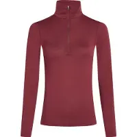 Icebreaker Women's 260 Tech Thermal Top Half Zip (Maat - L, Kleur - Port)