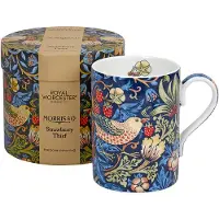 Spode Strawberry Thief mok 35 cl Indigo-mineral