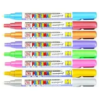 Zig - Krijtstift posterman PMA-20 smalle punt 1mm fluor oranje