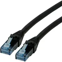 Roline Patchkabel Cat.6A UTP, Component Level, LSOH, zwart, 20 m
