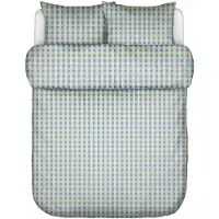 Marc O'Polo Dekbedovertrek Gyda Sage Green Katoen-240 x 200 / 220 cm | Lits-Jumeaux
