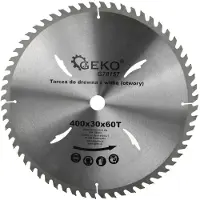 GEKO Cirkelzaagblad - Houtbewerking - 400 mm - 60 Tanden - Koelgaten
