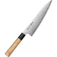 HEZHEN - Japans Blue 2 Damascus staal - PM8B Retro Series - Koksmes