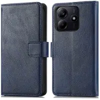 IMoshion Luxe Bookcase voor de Xiaomi Redmi Note 14 (5G) - Donkerblauw