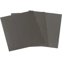 Wolfcraft 2873000 Schuurpapier - Waterproof - K320 - 230 x 280mm - Metaal / Vernis / Plastic