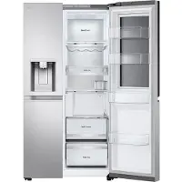 LG InstaView GSXE90BSAD American-Style Smart Fridge