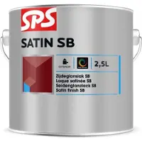 SPS Satin SB Lak - Wit - 0,75L