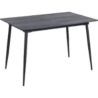 Beliani GELANDA - Uitschuifbare eettafel - Grijs - 120/160 x 80 cm - MDF