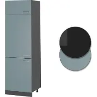 Vicco Koelkast ombouwkast R-Line Blauw-grijs 60 cm, Model 41083