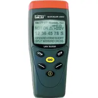 Ht instruments QUICKLAN 6055 Geschikt voor: UTP, STP, FTP, Cat 3, 5, 5E, 6, 7