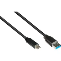 GOOD CONNECTIONS 2831-AC010S USB Kabel 1 m USB 3.2 Gen 2 (3.1 Gen 2) USB A USB C Schwarz