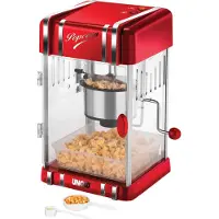 Unold 48535 POPCORN MAKER Retro 300W Rood popcorn popper