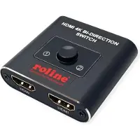 Roline Bi-Directional HDMI Switch 4K60, 2x