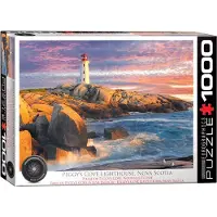 Sonstige Verlage Peggy's Cove Lighthouse, Nova Scotia Puzzel (1000 stukjes)