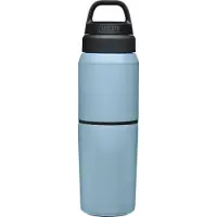 CamelBak MultiBev Waterfles & Reisbeker - Geïsoleerd RVS - Dusk Blue - 17oz fles & 12oz beker